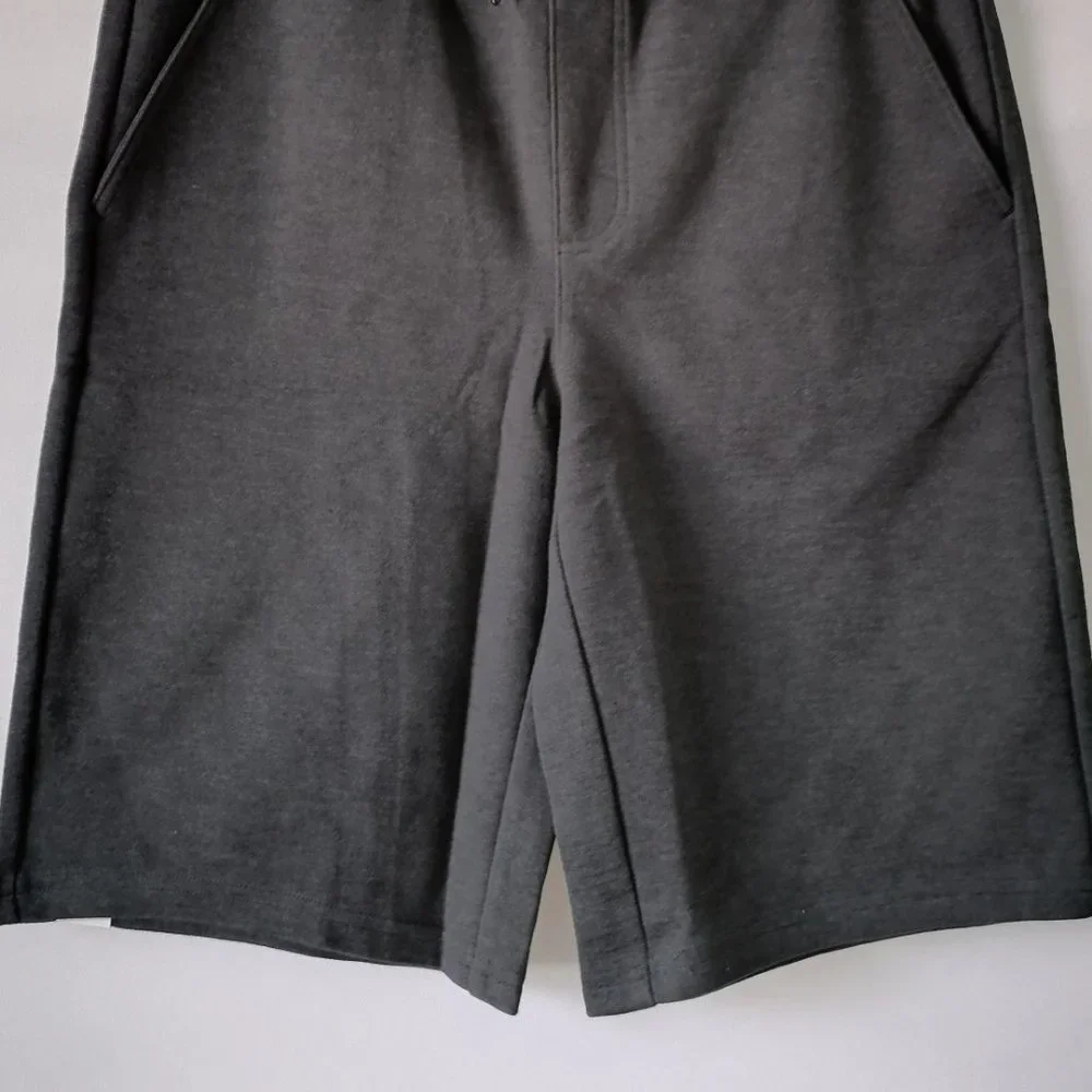 NWT Sonoma Boys Black Stretch Knit Jogger Shorts Size XL 18/20